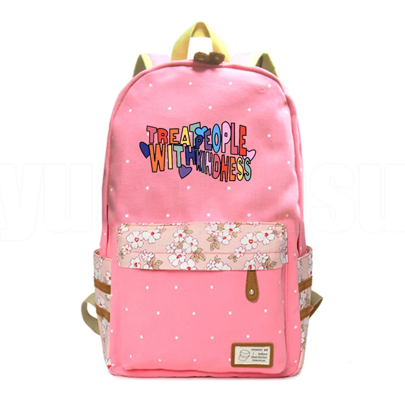 

Mochila Masculina Harry Styles Backbag Fine Line Schoolbag Girl Floral Bookbag Treat People with Kindness Backpack Trave Plecak