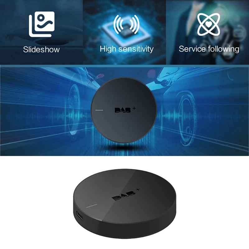 

Universal Digital Audio Broadcasting Receiver Box 5V USB Port DAB Plus for Car Stereo Autoradio Android 7.0-10.0