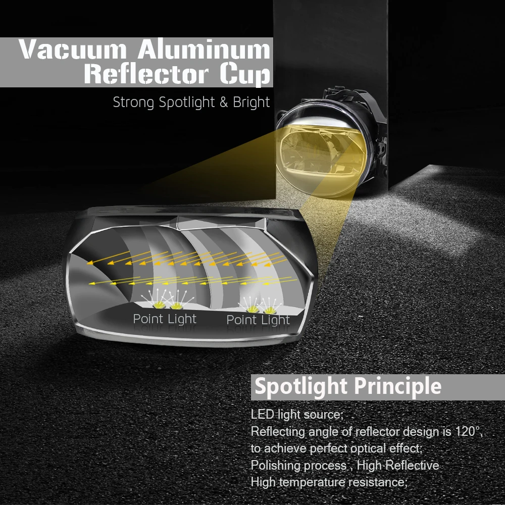 Buildreamen2 для Lexus RX350 RX450h 2010 2011 2012 2013 автомобиля H11 4000LM светодиодный объектив