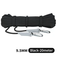 10m professional rock climbing cord outdoor hiking accessories rope 9 5mm diameter 2600lbs high strength cord safety rope