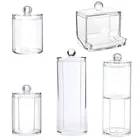 Акриловый Органайзер для макияжа, ватные палочки, контейнер для ватных палочек, Косметика для макияжа, ватная коробка для хранения ювелирных изделий (пустая коробка)