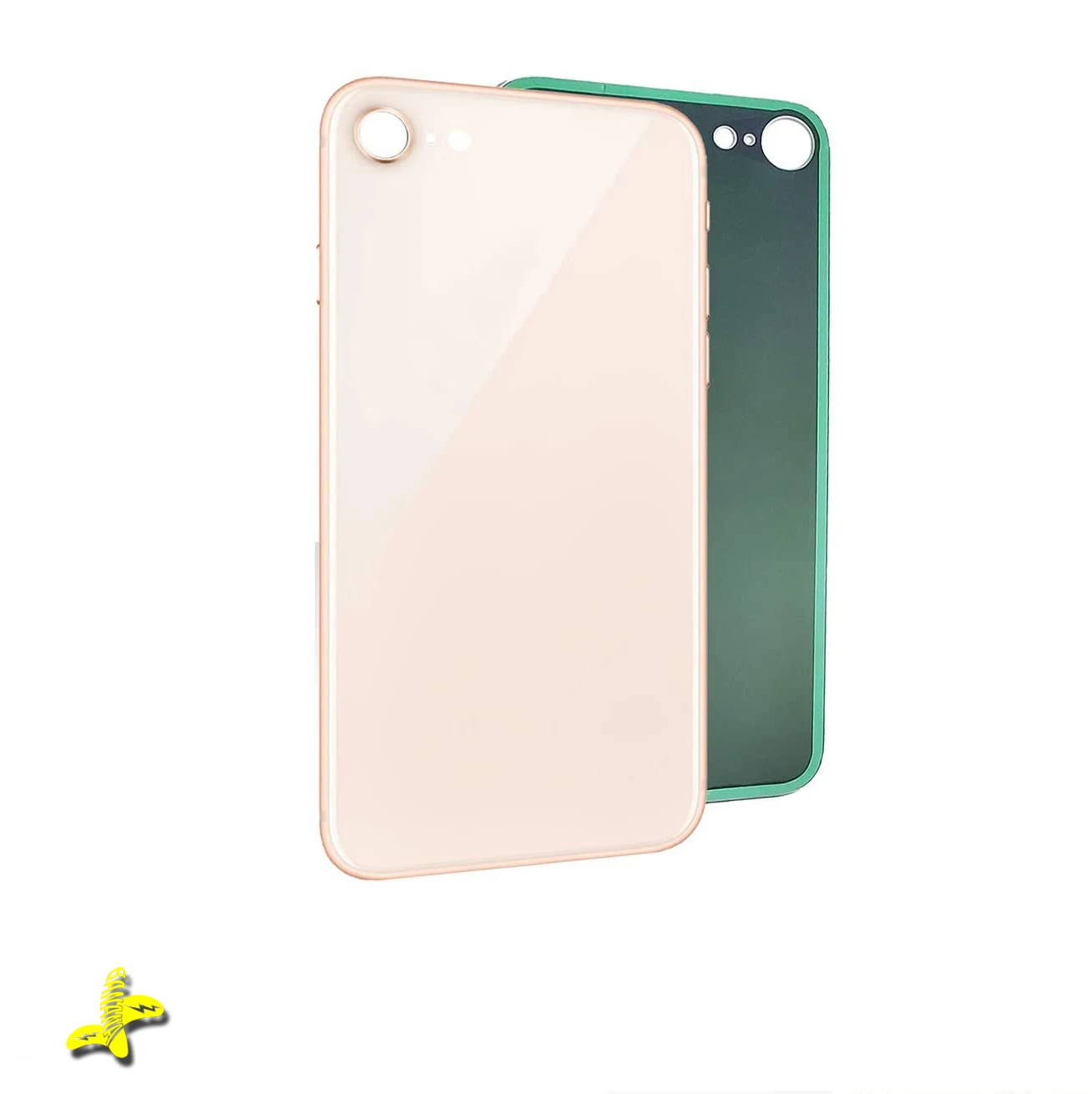 Стеклянная крышка батарейного отверстия для камеры iPhone 8G 8Plus | Мобильные телефоны