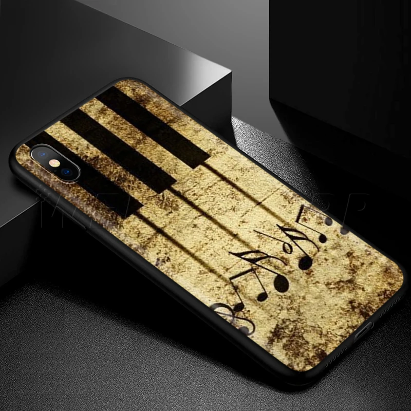 Чехол с музыкальной клавиатурой Webbedepp для Apple iPhone 12 Mini 11 Pro XS Max XR X 8 7 6 6S Plus 5 5S SE |