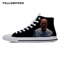 mens non leather casual shoes fashion bruce willis high sneakers for menwomen high quality 3d printing handiness casual shoes