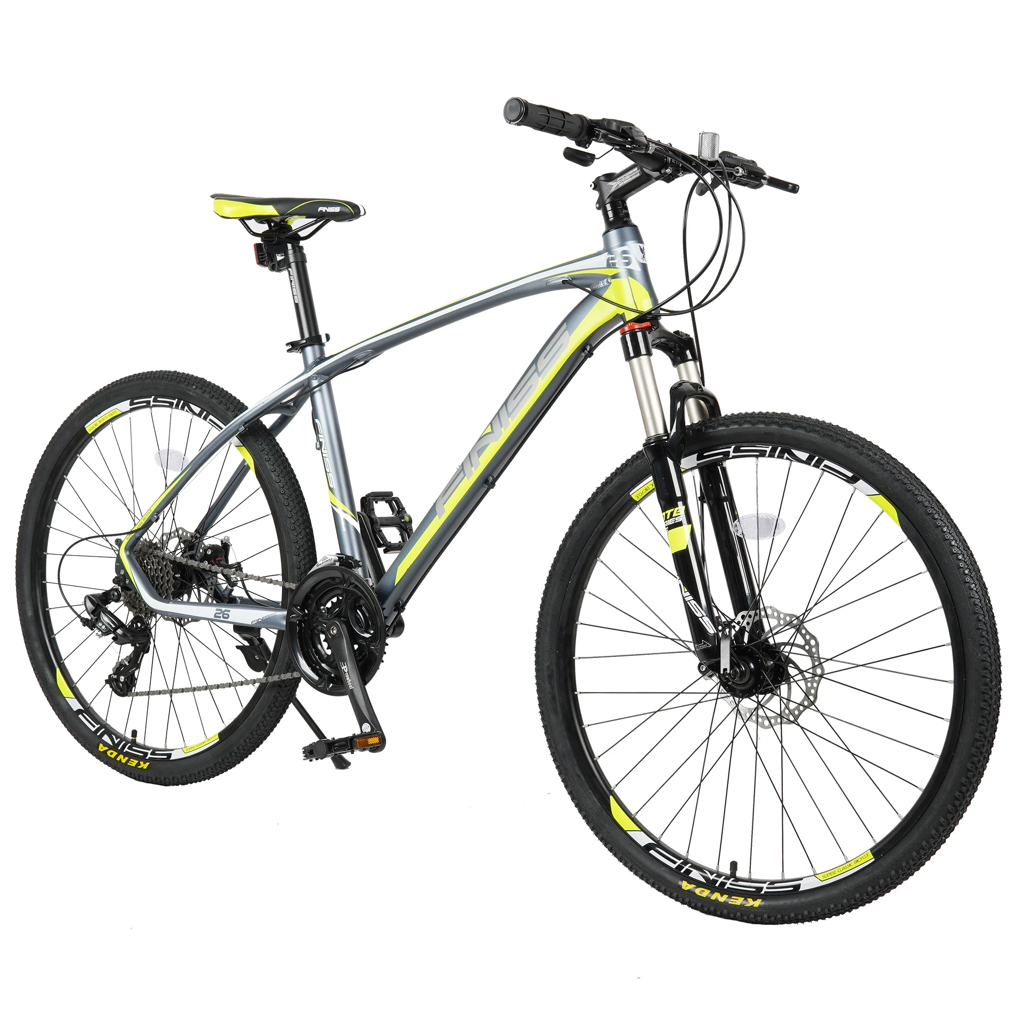 

US Warehouse Mountain Bik MTB 26 Inch 24 Speeds Aluminum Alloy Frame, Shimano Shifter System, Front And Rear Disk Brake