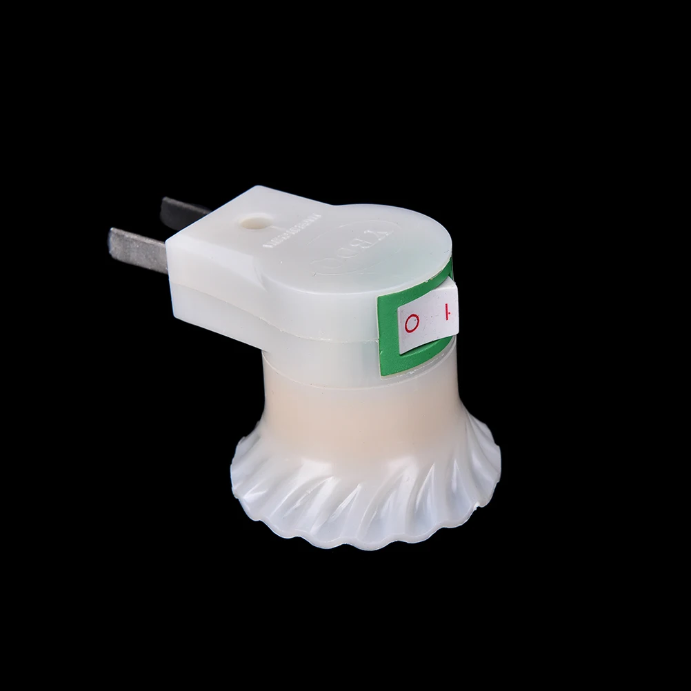 

220V E27 винт гнездо держателя лампы с резьбовым горлом лампа Кепки светодиодный светильник гнездо лампы адаптер конвертер Разъем для Светоди...