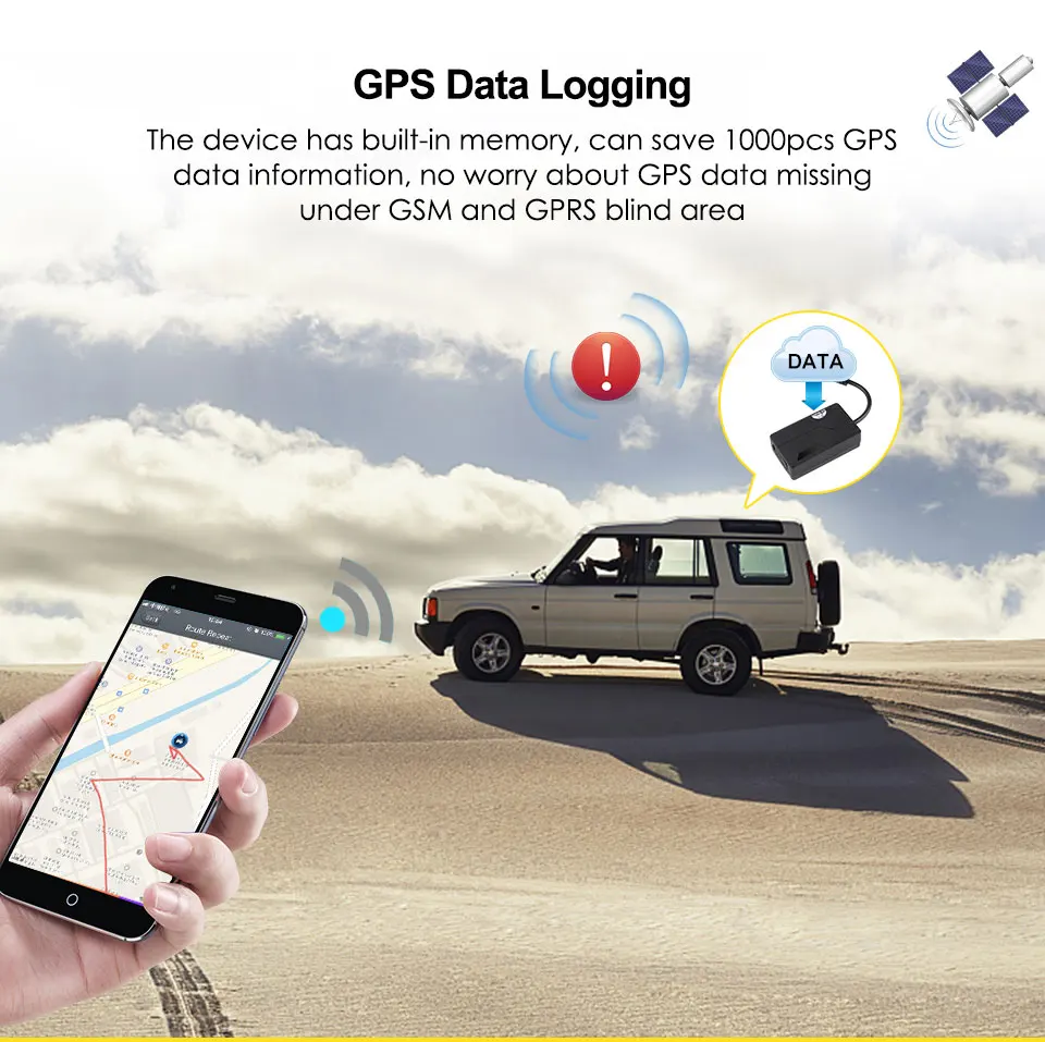 Автомобильный мини трекер с GPS 311B 8 40 В удаленное отключение топлива отслеживание