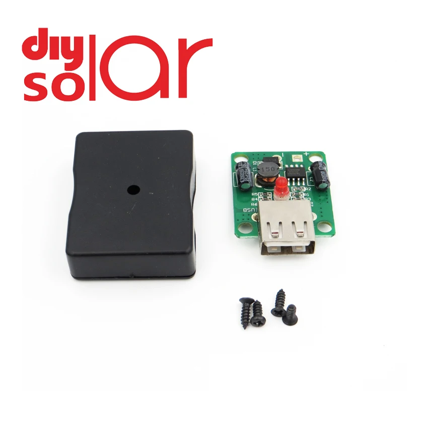 5 В 2 А светодиодный индикатор USB панели солнечных батарей регулятор напряжения