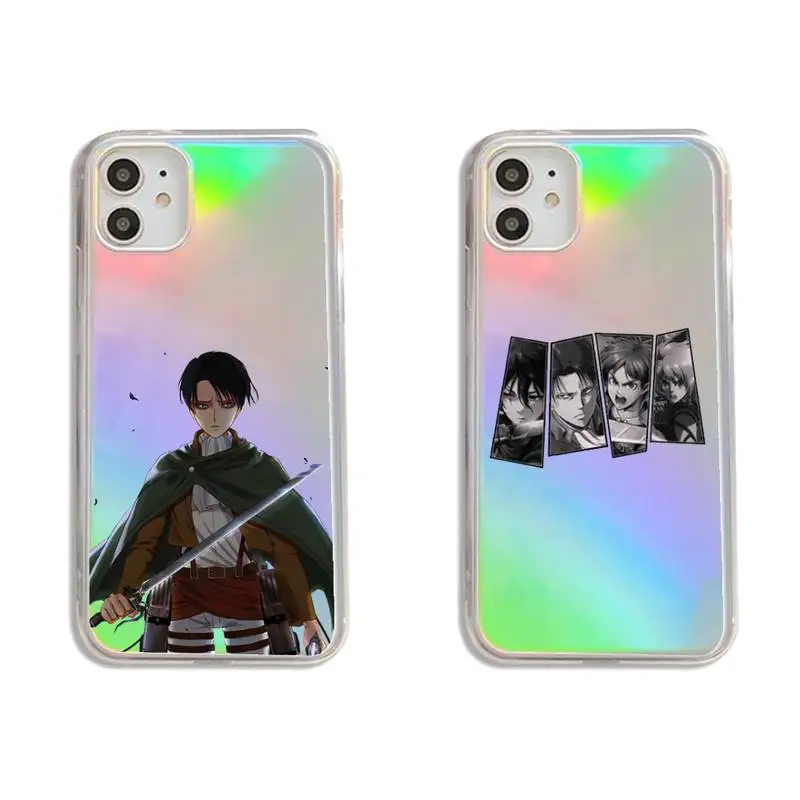 

Japan anime attack on titan Phone Case Transparent for iPhone 7 8 11 12 se 2020 mini pro X XS XR MAX Plus