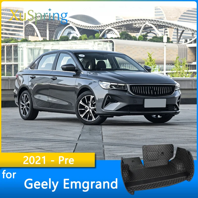 

Car Trunk Mat Cargo Liner For Geely Emgrand 2021-Pre Rear Tail Durable Boot Cover Protective Styling