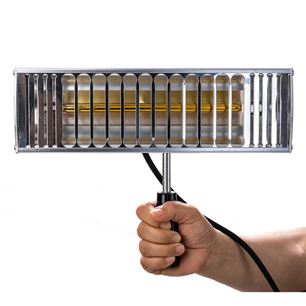 Ручная инфракрасная лампа для краски автомобиля 1000 Вт инструменты сушки и