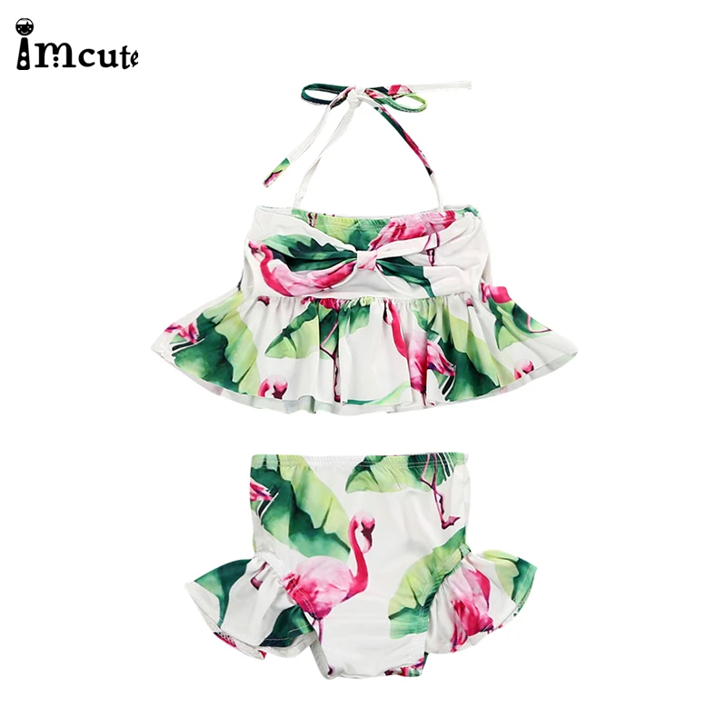 ImCute/Коллекция 2020 года брендовая одежда для детей купания маленьких девочек