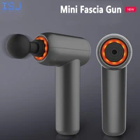 mini fascia massage gun usb exercise deep muscle relaxation relaxation vibration electric muscle massager artifact female small