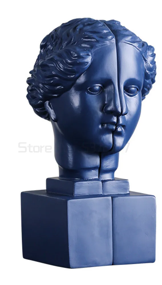 

Home Decoration Accessories Resin Bookend Model Furnishings Modern Minimalist Classic Resin Bookend Painting Crafts Statue