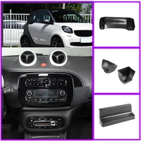 for mercedes benz smart fortwo forfour 2015 20 abs interior center control dashboard lcd screen storage box tray car accessories