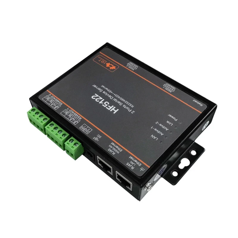 2 Ports RS232/ RS485/ RS422 Serial to Ethernet Server eCos Serial | Car ...