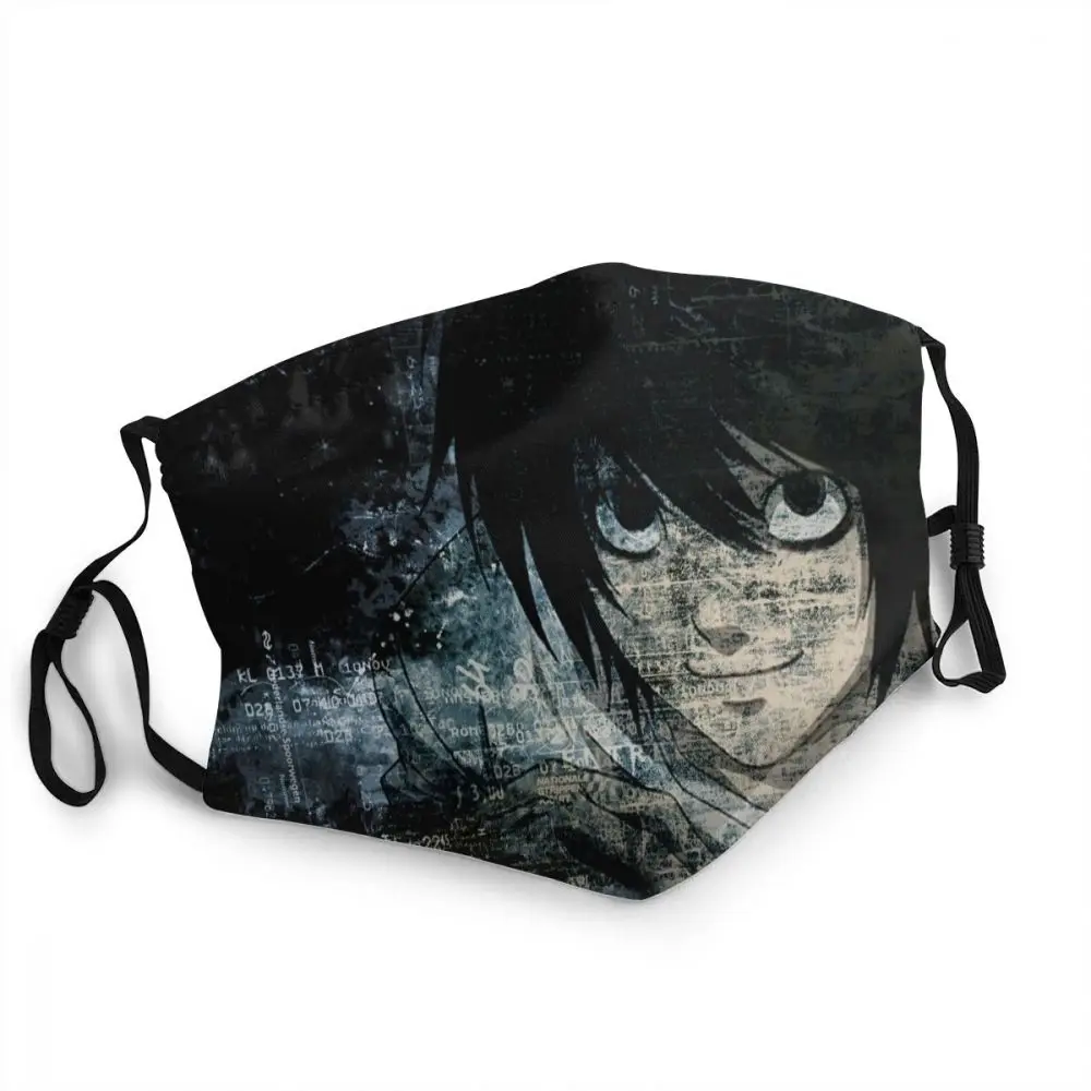 

Маска мужская с защитой от пыли и манги «Death Note L»