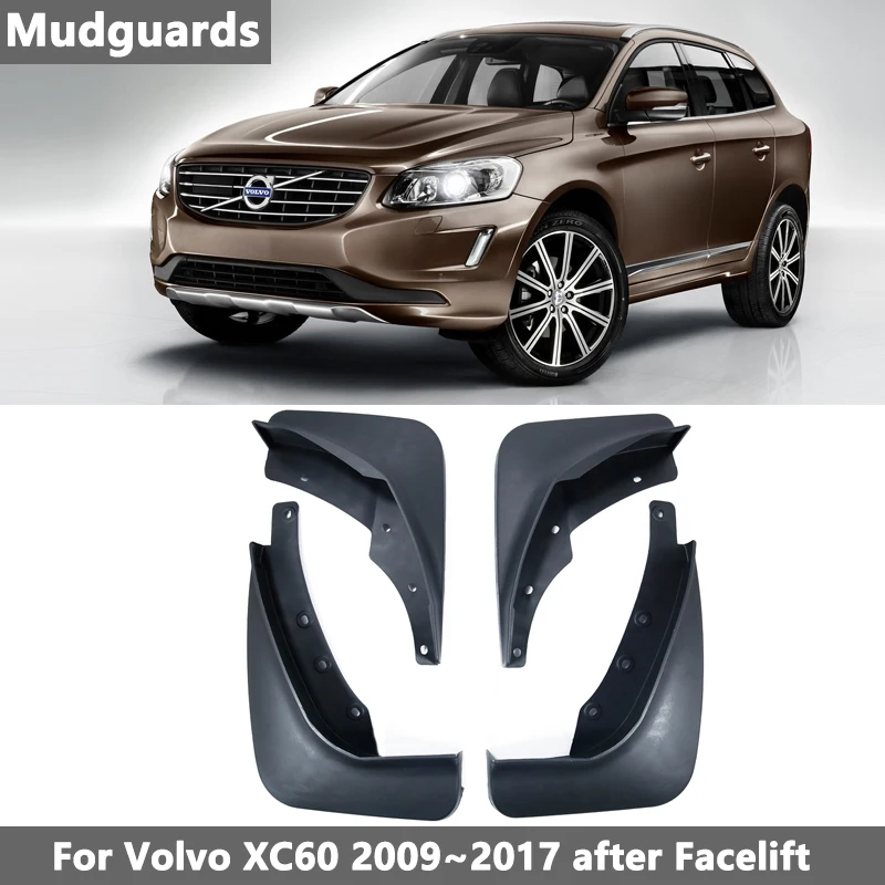 Автомобильные Брызговики для VOLVO XC60 2009 2017 2010 2011 2012 2013 2014 2015 2016 Всплеск брызговики