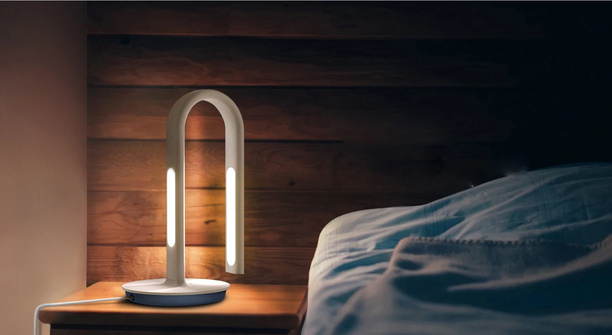 XIAOMI MIJIA Philips настольная лампа 2S светодиодный смарт-настольная лампа изгиб Студенческая лампа офисная настольная светильник для спальни ночной Светильник приложение