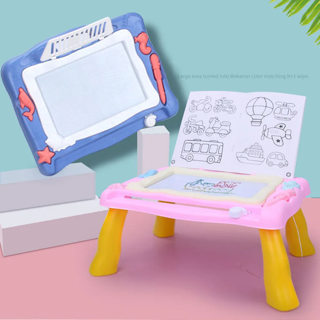 Детская Магнитная окраска граффити доска стол многофункциональный обучающий