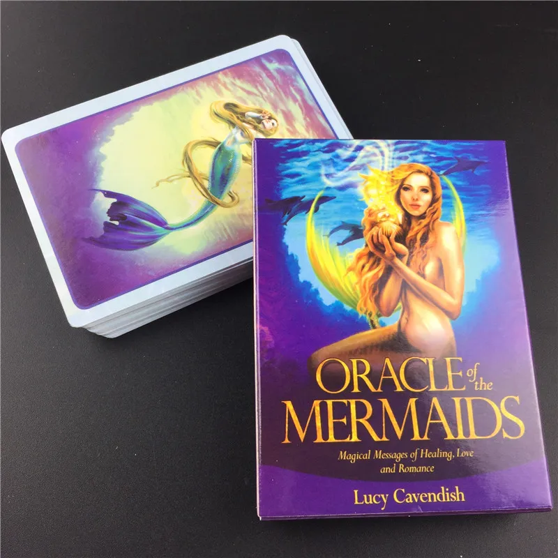 NEW Tarot Cards The Mermaids Oracle Card Home Deck Table Game Portable Friend Party Entertainment Board Wholesale | Спорт и