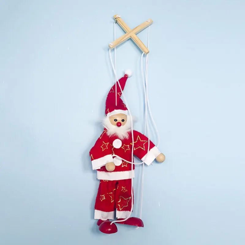 Новый Рождественский кукла в форме Санта-Клауса подвесное украшение