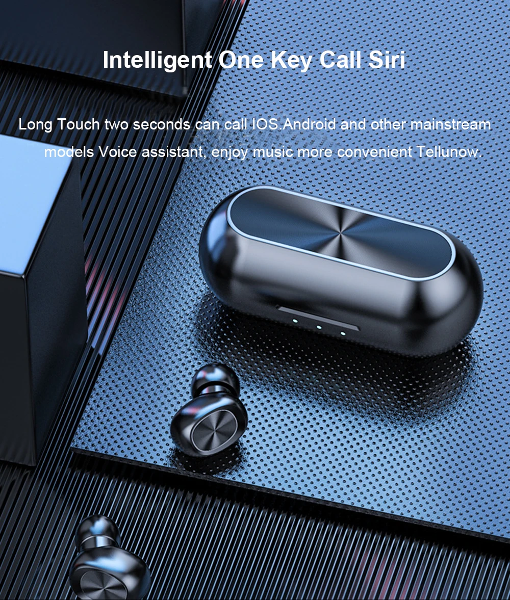 TWS-стереонаушники с поддержкой Bluetooth 5 0 и сенсорным управлением | Электроника