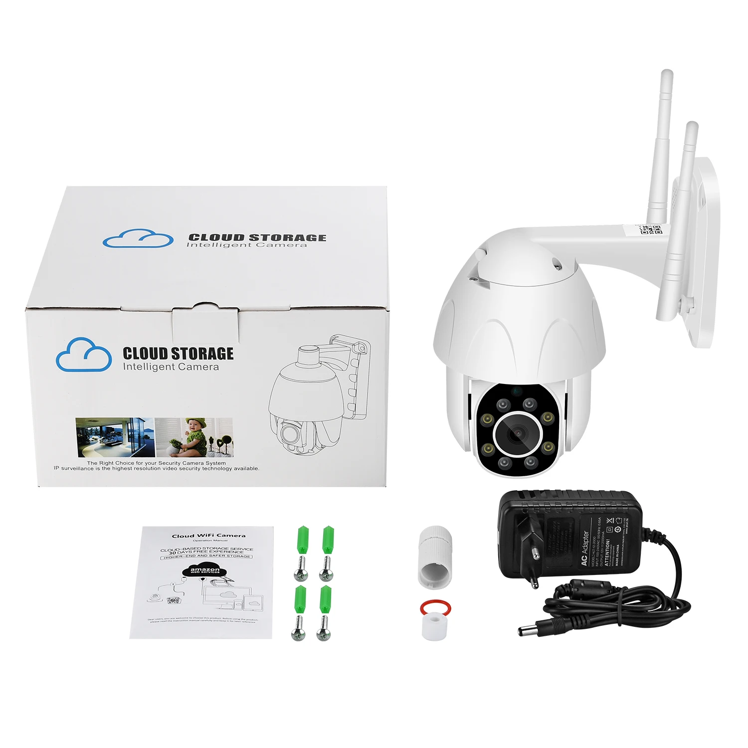1080P Wifi IP камера беспроводная камера безопасности уличная 2MP HD камера наблюдения аудио Onvif 2MP ИК полноцветная камера ночного видения