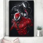Постеры и печать по мотивам Фильмов Marvel в стиле ретро, Веном, Настенная картина для гостиной, украшение, винтажные картины, украшение для дома