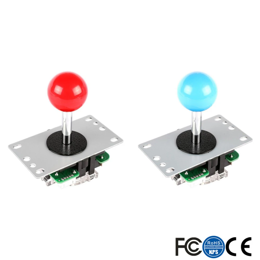 2 игрока светодиодный аркадная игра DIY Набор для джойстика MAME Raspberry Pi Zero Delay USB