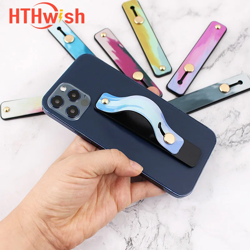 

Silicone retractable fashion colorful desktop phone holder mobile phone accessories for iPhone 12 11 7 Xiaomi Huawei Samsung