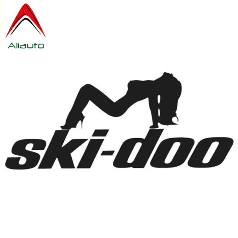 Aliauto креативные автомобильные стикеры Skidoo Quad Plow Snowmobie Trailer Авто мотоциклы