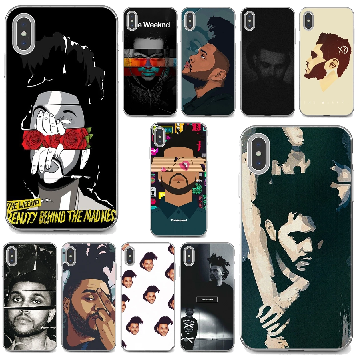 Чехол для телефона LG G5 G6 G7 Q6 Q7 Q8 Q9 V10 V20 V30 X Power 2 3 Spirit G2 G3 G4 Mini The-Weeknd-Starboy - купить по