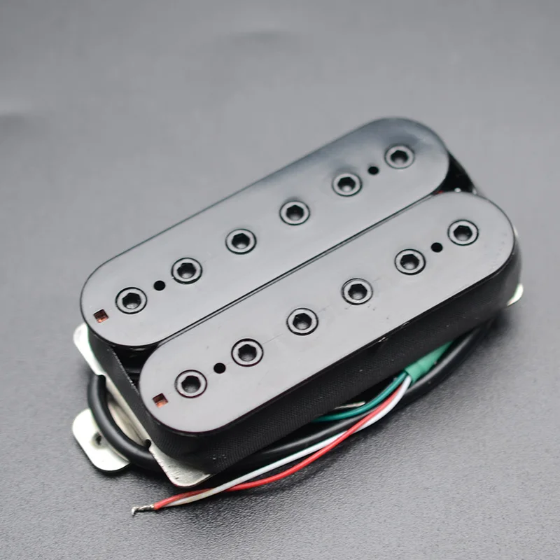 vintage alnico 5 humbucker pickup doppel spule elektrische gitarre brücke pickup schwarz gitarre teile warmen klang schwarz free global shipping