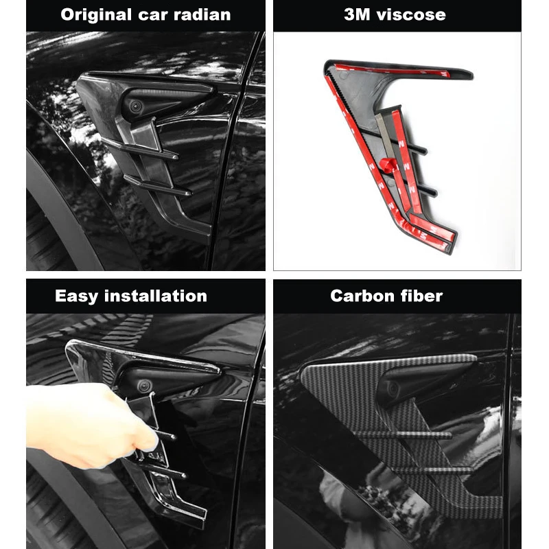 Боковые крылья камеры автомобиля крышка панели крыла спойлера пылезащитный