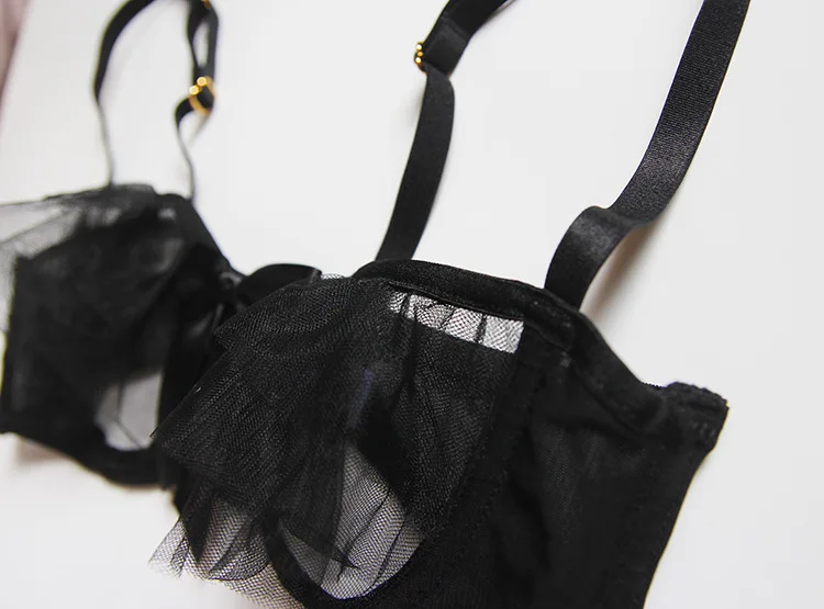 Новинка марлевые воланы прозрачные росы открытая промежность сексуальное