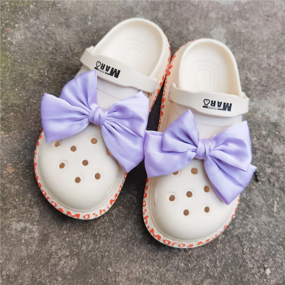 Симпатичные Подвески Crocs дизайнерские бабочки пряжка Детские аксессуары Croc Diy