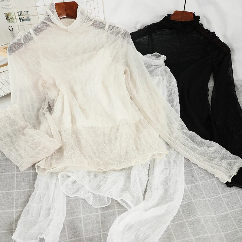 Однотонный комплект из двух предметов GLAUKE с длинным рукавом летняя женская