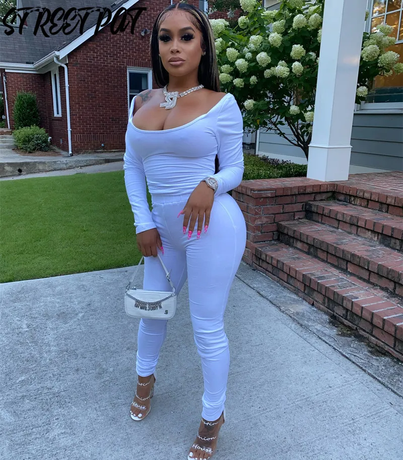 

Спортивный костюм для фитнеса с надписью, топ с открытыми плечами, леггинсы, брюки, спортивный комплект, костюмы для бега, облегающий женски...