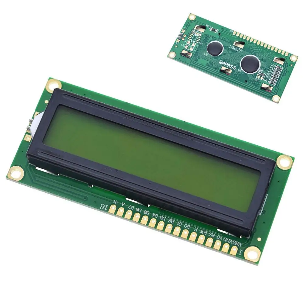 1 шт./лот модуль ЖКД синий зеленый экран IIC/I2C 1602 для arduino 1602 ЖК-дисплей UNO r3 mega2560 ЖК-дисплей 1602 - Цвет: lcd1602 Green