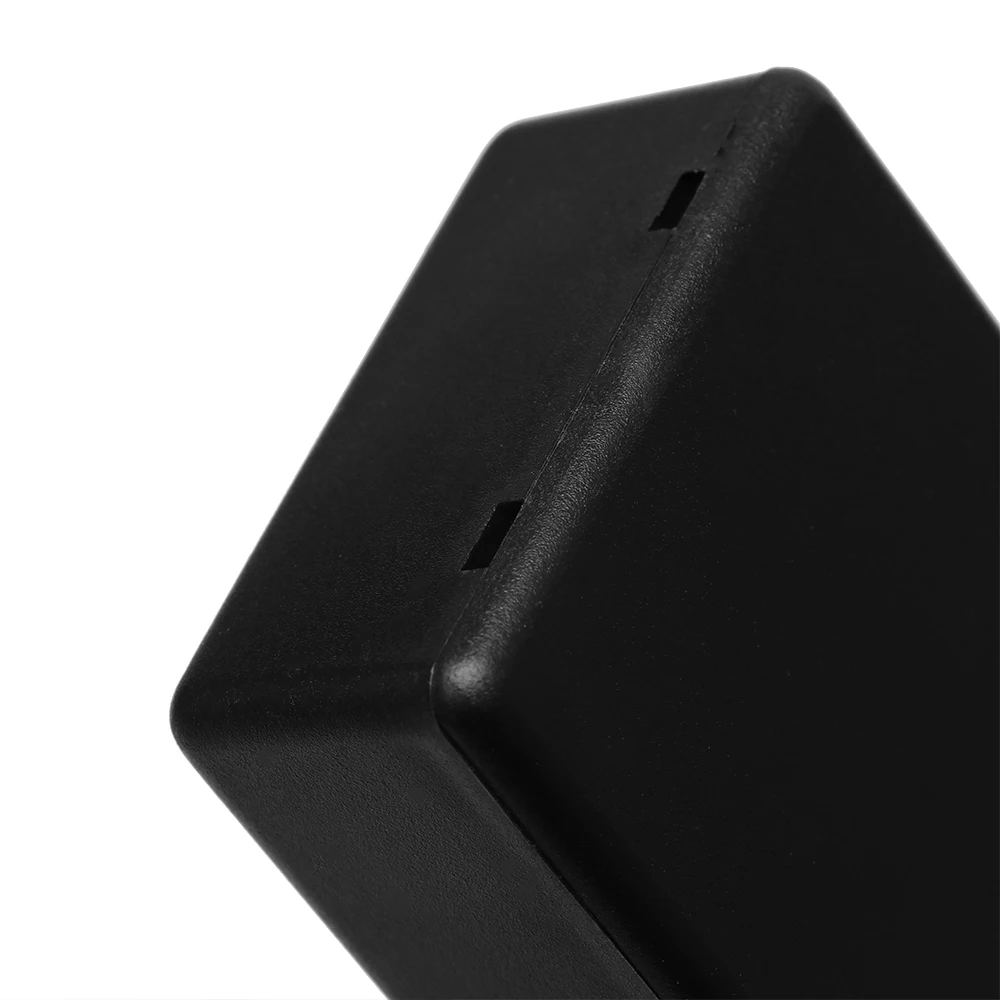 2pcs ABS Plastic Project Box Waterproof Black DIY Housing Instrument Case Storage Enclosure Boxes Electronic Supplies New | Обустройство