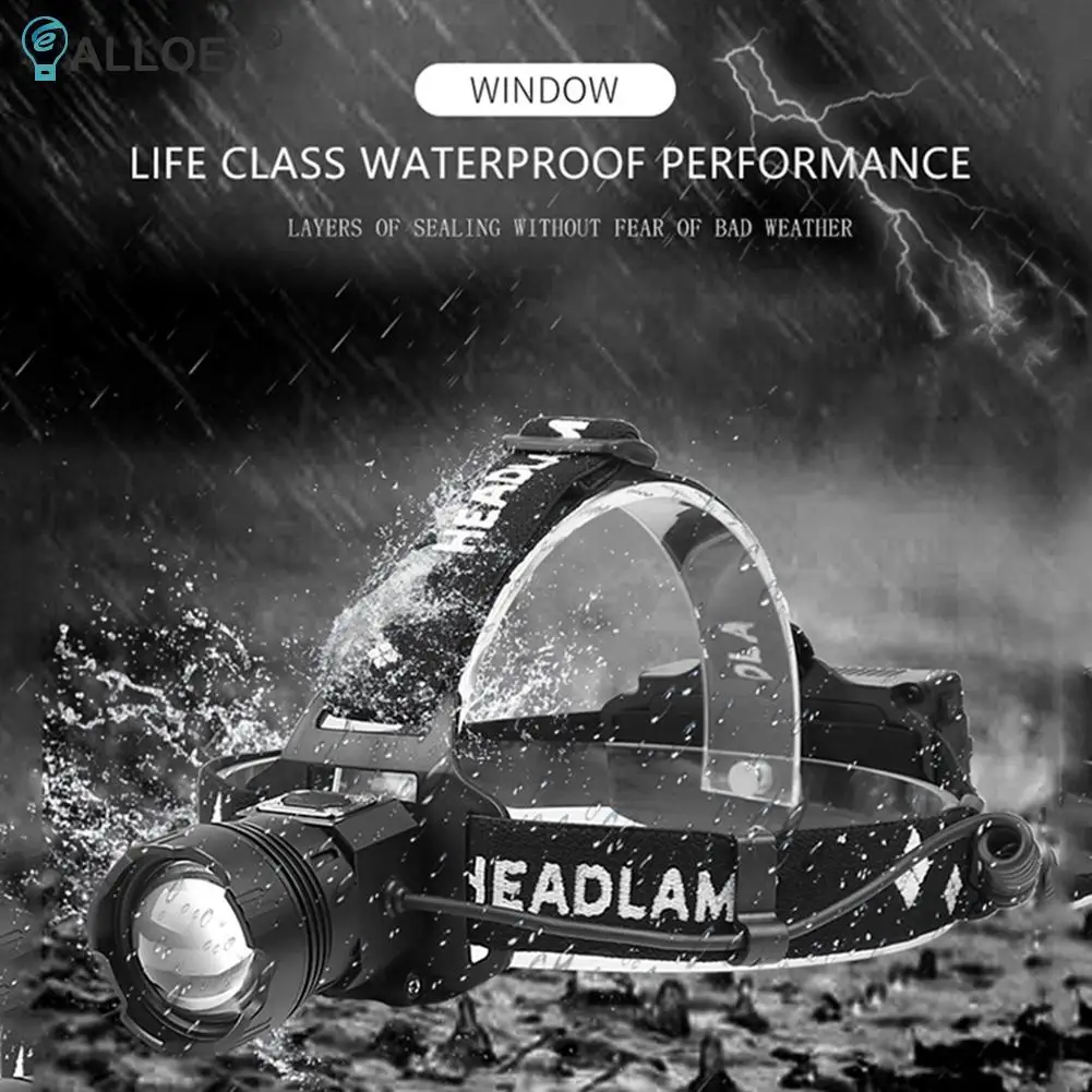 

Фонарь налобный светодиодный с 5 режимами и зарядкой от USB, лм