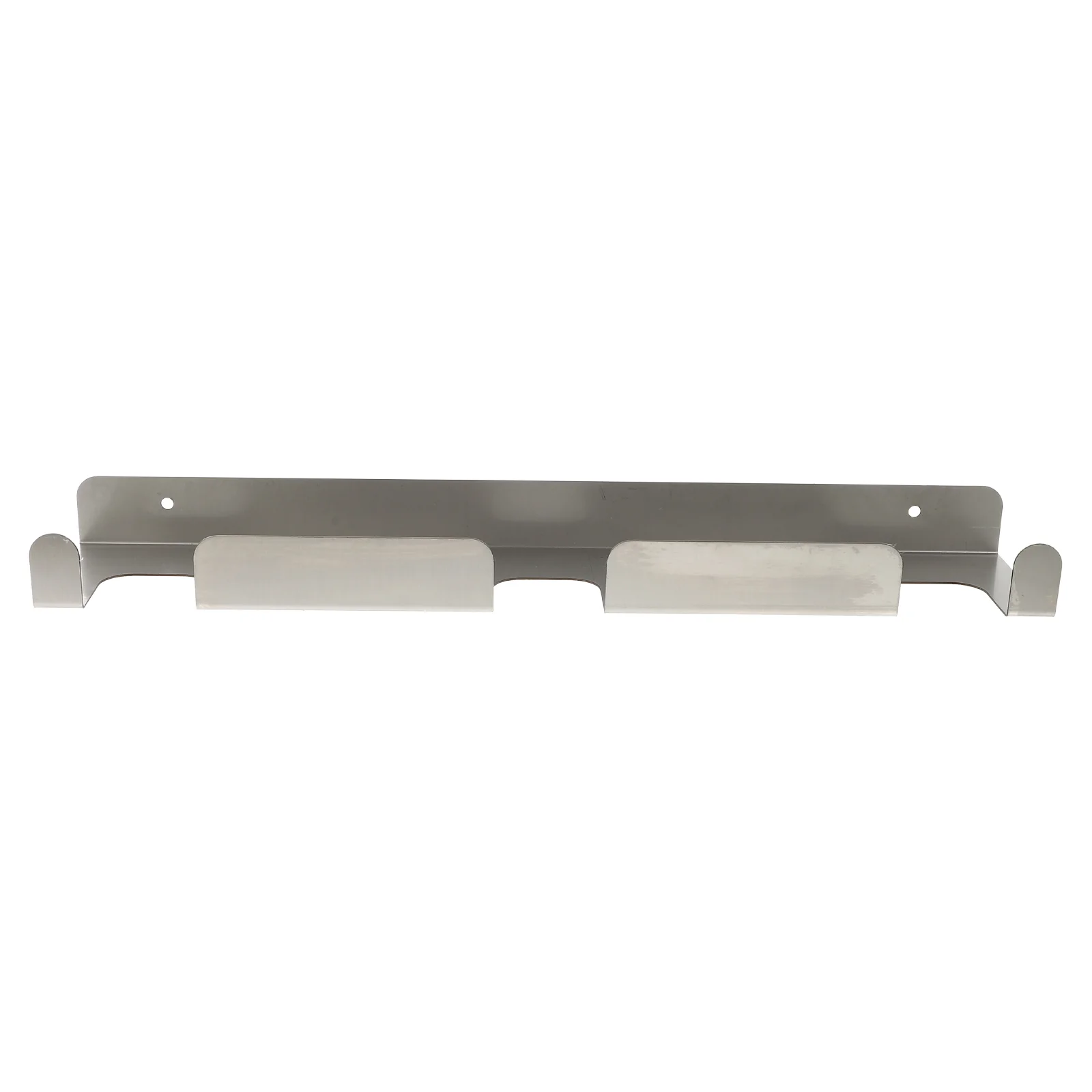 

1pc Practical Wall-mounted Storage Rack Pizza Shovel Organizer Storage Holder (Silver)