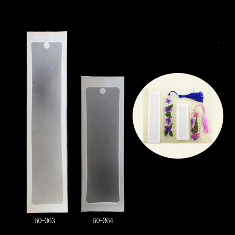 

2 шт./компл. искусственная силиконовая форма для самостоятельного изготовления закладок, Прозрачная форма для эпоксидной смолы, украшения д...