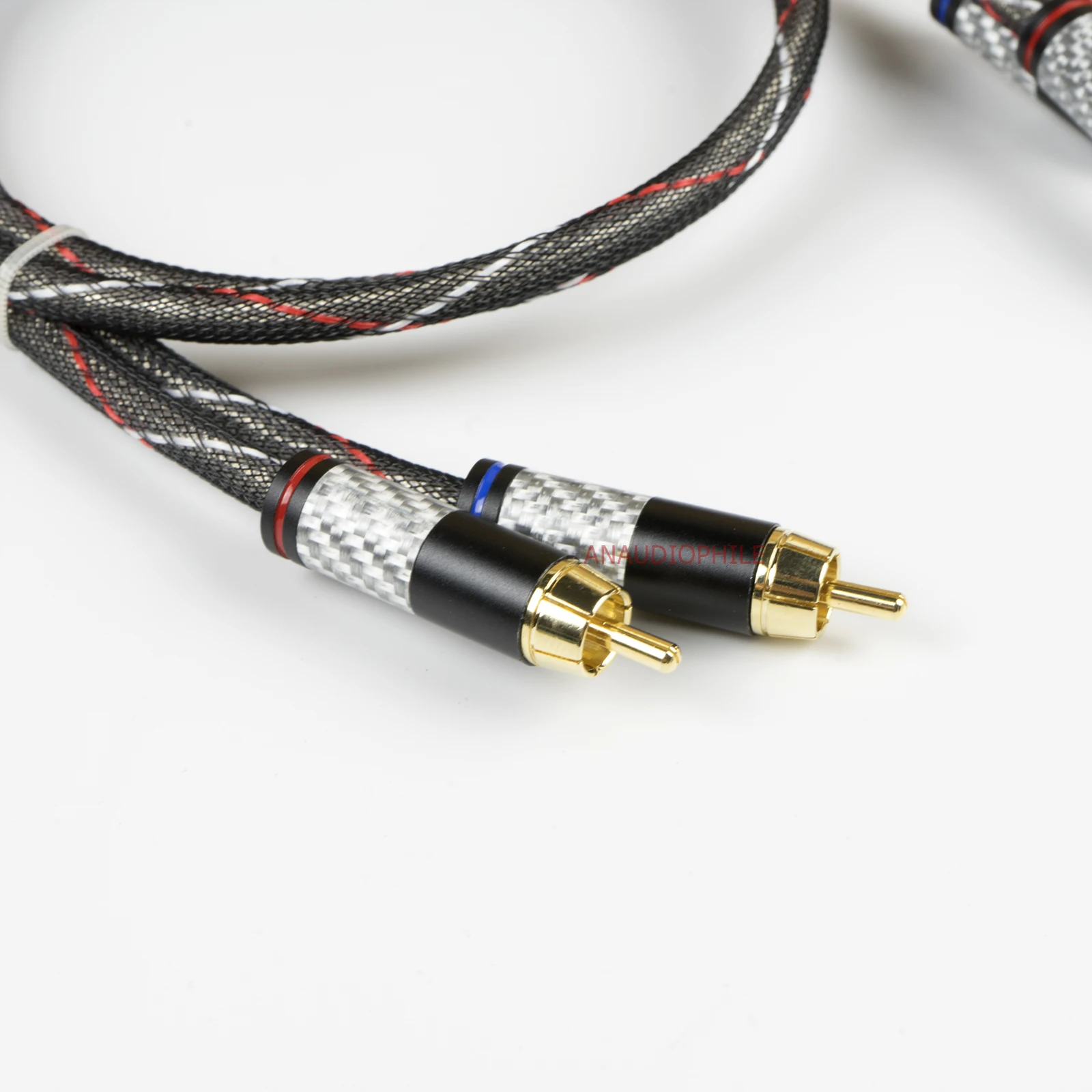 Кабель Hi-END RCA с покрытием из серебра, 5N 4 толстых проводника, мужской разъем для HiFi, аудио ЦАП, усилитель предусилителя.
