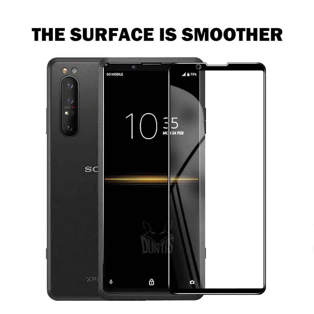 

New 9D Tempered Glass For Sony Xperia Pro 10 / 5 / 1 II Full Cover Screen Protector tempered glass For Sony 10 5 1 glass film