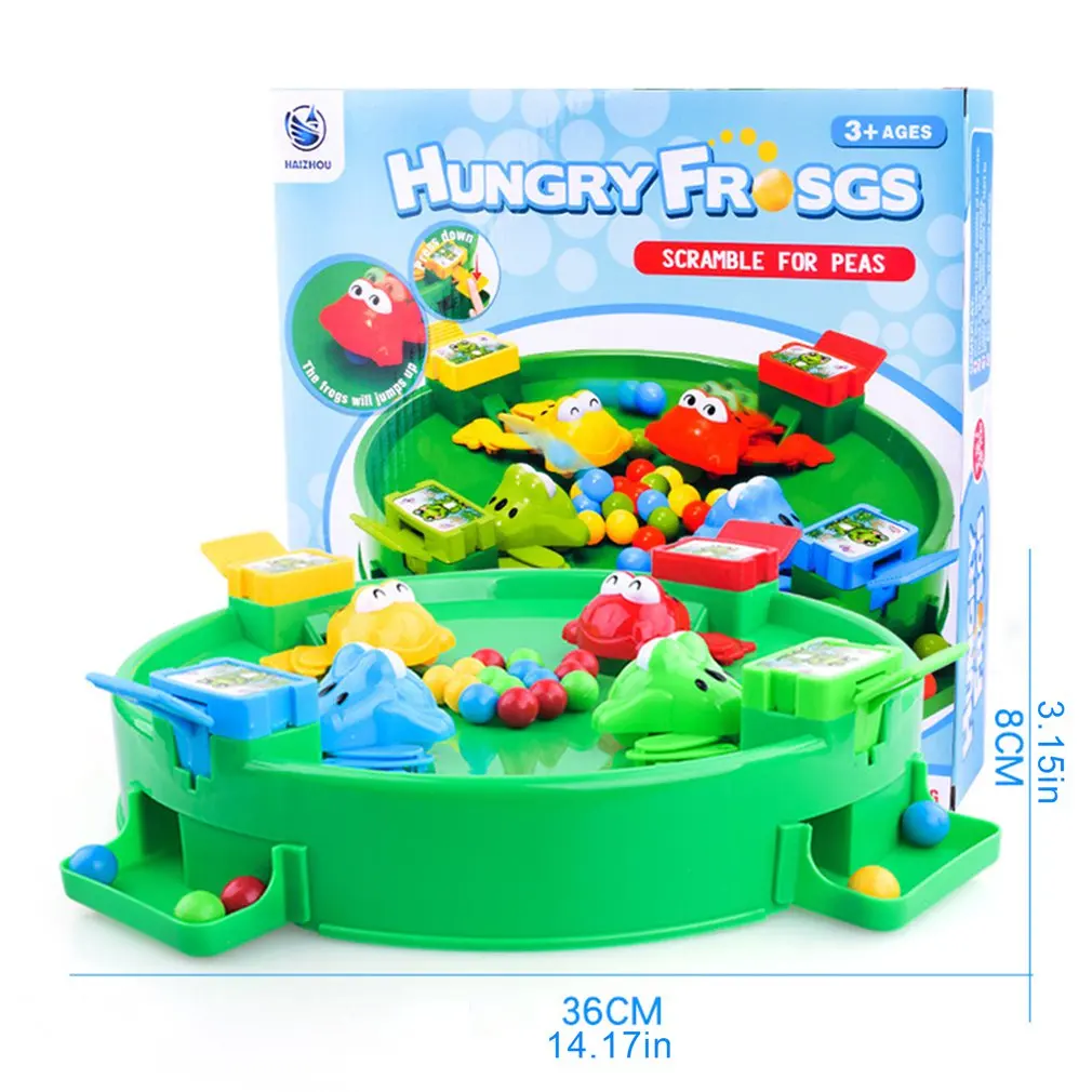 

Fun Frog Eating Pearl Beans Tabletop Game Toy Decompression Leisure Brainstorming Table Game Parent-child Game Toy