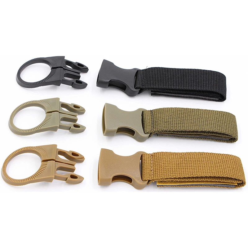 Лыжного катания на открытом воздухе бутылка для воды кнопка клип Портативный