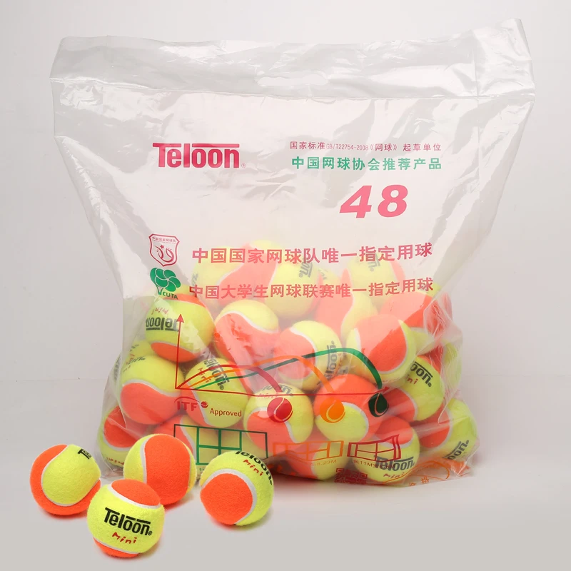 Тренировочные мячи Teloon для тенниса 30 шт. детей костюм от 5 лет декомпрессия 50% 25% 75%