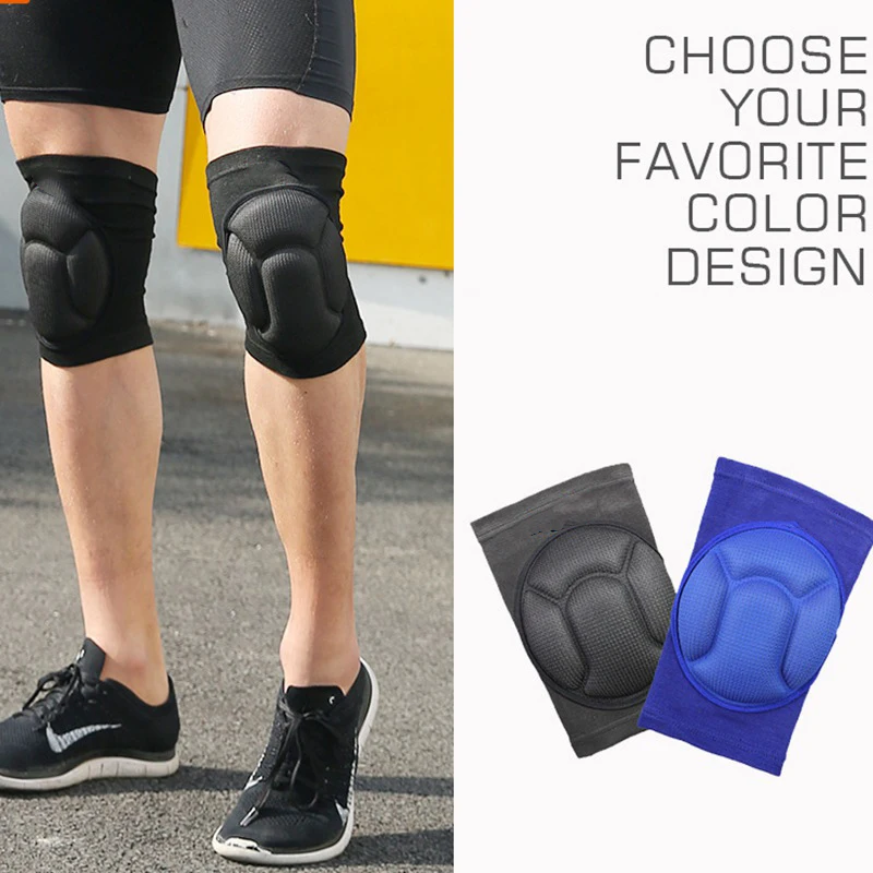

Thickening Football Volleyball Extreme Sports Knee Pads Brace Support Protect Cycling Knee Protector Kneepad